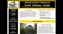 Desktop Screenshot of prideinproperty.com